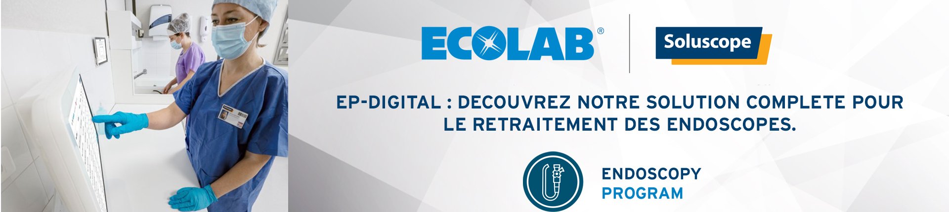 Soluscope endoscope hygiène désinfection stockage lavage désinfecteur